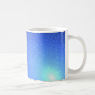 Hot Blue Stars Resemble a Blizzard of Snowflakes Coffee Mug