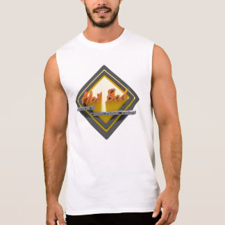 Hot Bod Under Construction Cotton Sleeveless T Shirt