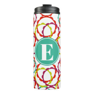 Hot & Bright Ring Pattern Thermal Tumbler