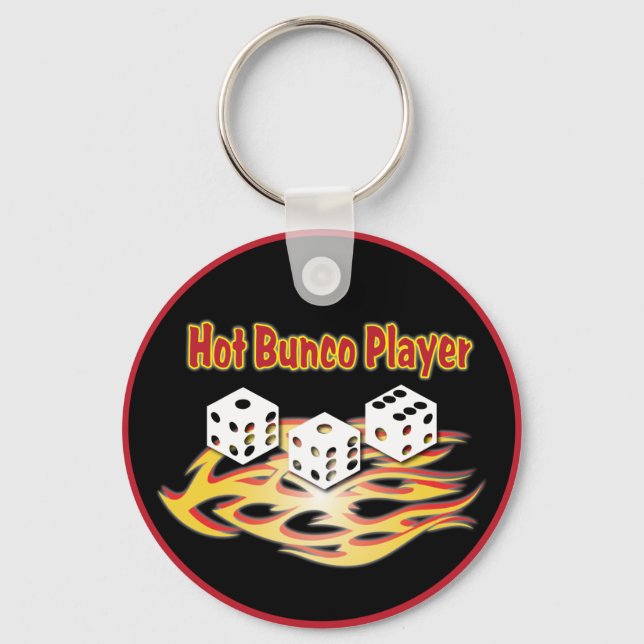 hot bunco player key ring (Front)