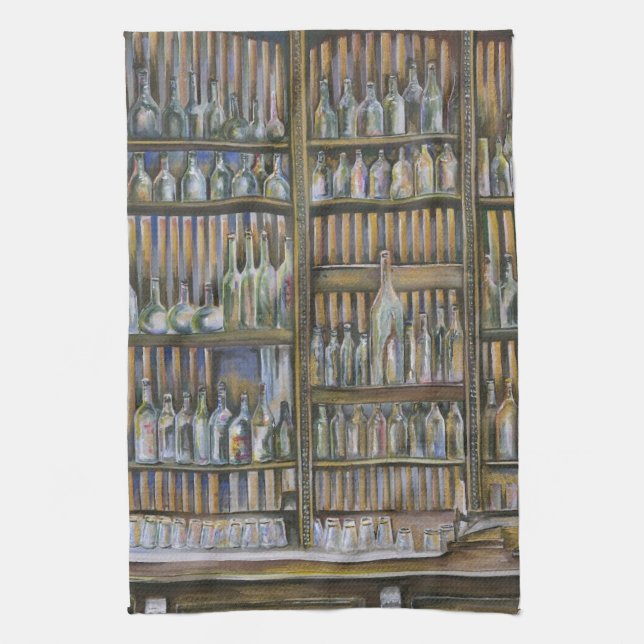 Hot, But not Moving Tea Towel (Vertical)