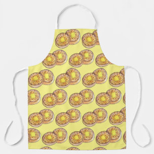 Hot Buttered Crumpets UK Cuisine British Food Apron