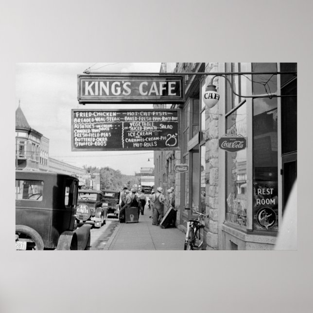 Hot Catfish in Clarksville, 1930s Poster (Front)