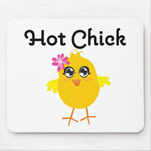 Hot Chick Mouse Pad