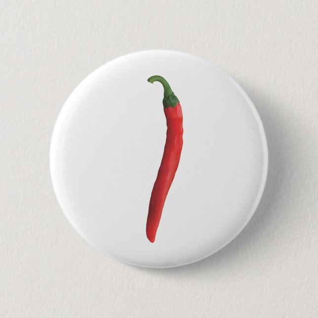 Hot Chile Pepper 6 Cm Round Badge (Front)