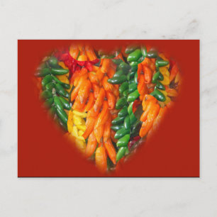 Hot Chile Peppers Postcard