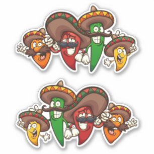 Hot Chilis - Mexican Peppers