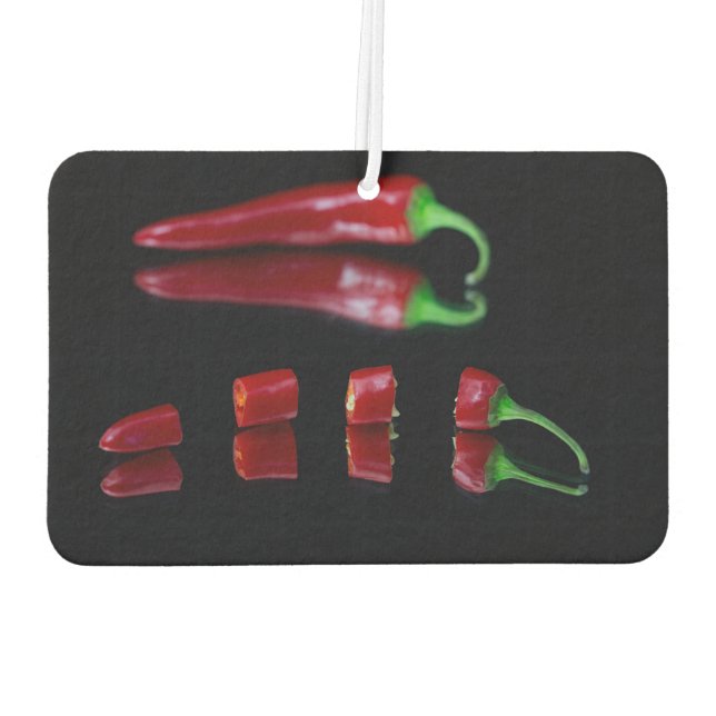Hot chilli car air freshener (Back)