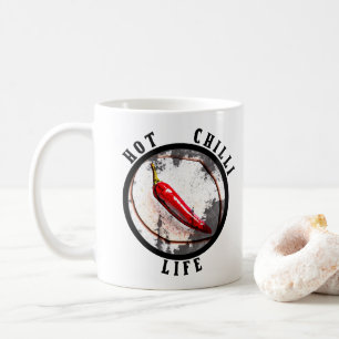 Hot chilli life coffee mug