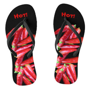 Hot Chilli Peppers Flip Flops