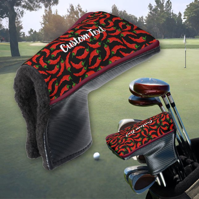 Hot Chilli Peppers Pattern Golf Head Cover (Creator Uploaded)