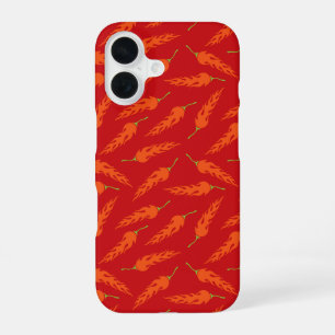 Hot Chilli peppers pattern iPhone 16 Case