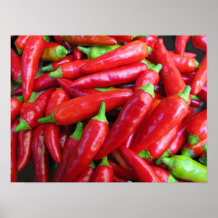 Hot Chilli Peppers Poster
