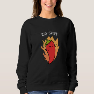 Hot Chilli Stuff Cook Or Chef Sweatshirt