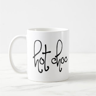 'hot choc' hot chocolate mug