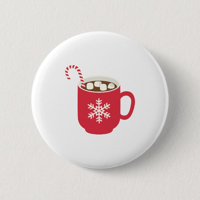 Hot Chocolate 6 Cm Round Badge (Front)