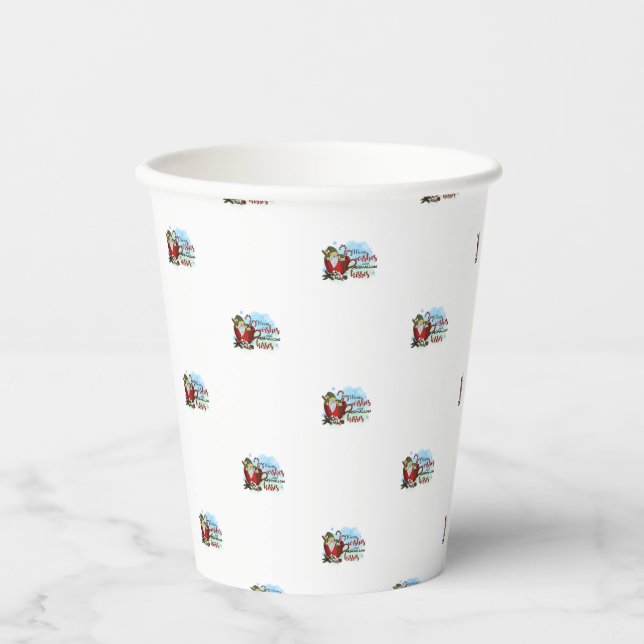 Hot Chocolate Christmas Party Cups (Front)
