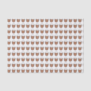 Hot Chocolate Cocoa Winter Drink Christmas Holiday Tissue Paper