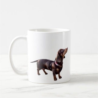 HOT CHOCOLATE? dachshund coffee mug