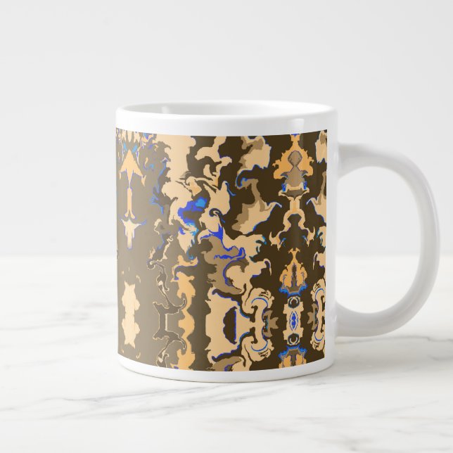 Hot Chocolate Large Coffee Mug (Right)