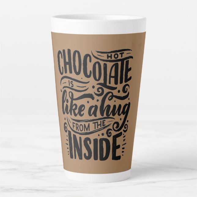 Hot Chocolate Latte Mug (Front)
