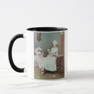 Hot Chocolate (oil on canvas) Mug