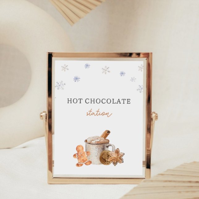 Hot Chocolate Station Party Sign (Creator Uploaded)