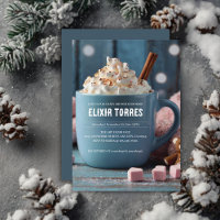 Hot Chocolate w/ Whipped Cream Cosy Baby Shower