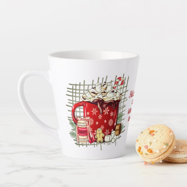 Hot Chocolate Weather Latte Mug (In Situ)