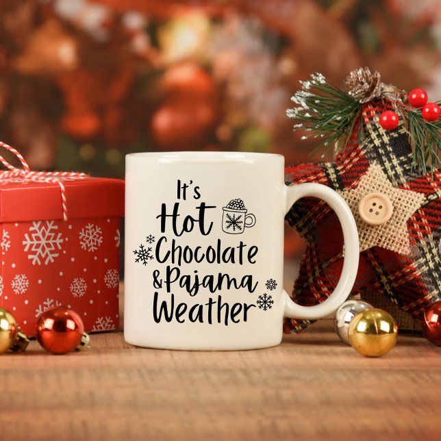 Hot Chocolate Weather Lover Coffee Mug (Creator Uploaded)