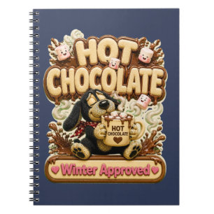 Hot Chocolate Winter Approved Cosy Notebook