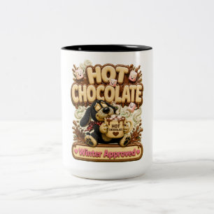 Hot Chocolate Winter Approved Cosy Two-Tone Coffee Mug