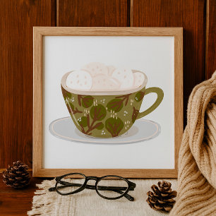 Hot Chocolate With Marshmallows Poster