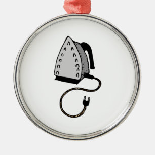 Hot Clothes Iron Metal Tree Decoration