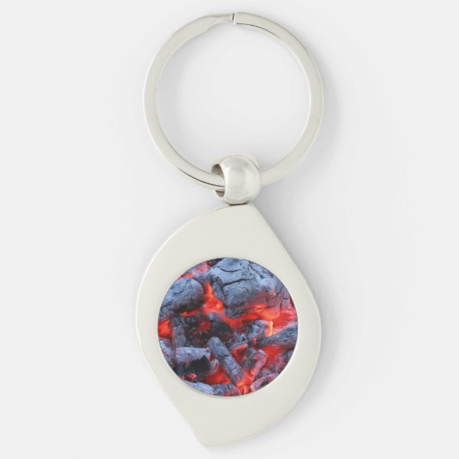 Hot coals key ring (Front)