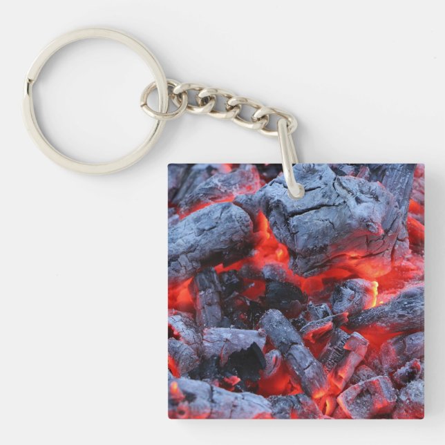 Hot coals key ring (Front)