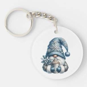 Hot Coco Gnome Key Ring
