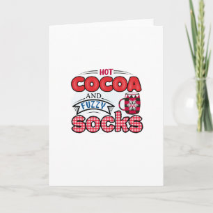 Hot Cocoa and Fuzzy Socks Card