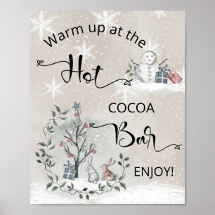 Hot Cocoa Bar Poster