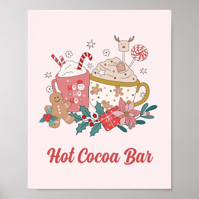 Hot Cocoa Bar Poster (Front)