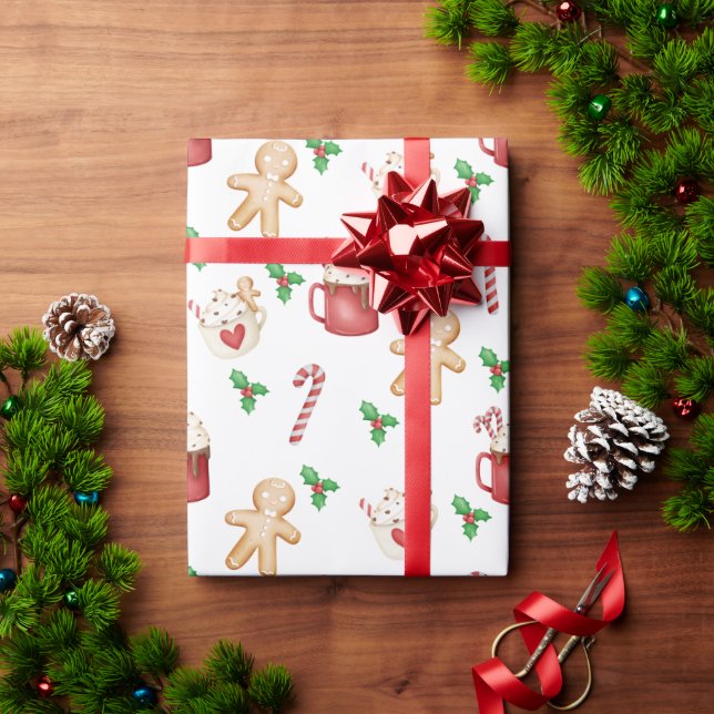 Hot Cocoa Bomb Wrapping Paper (Holiday Gift)