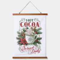 Hot Cocoa Christmas Art