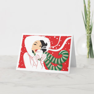 Hot Cocoa Holiday Card