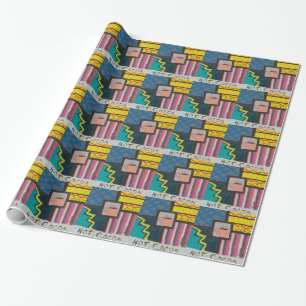 Hot Cocoa Painting Wrapping Paper