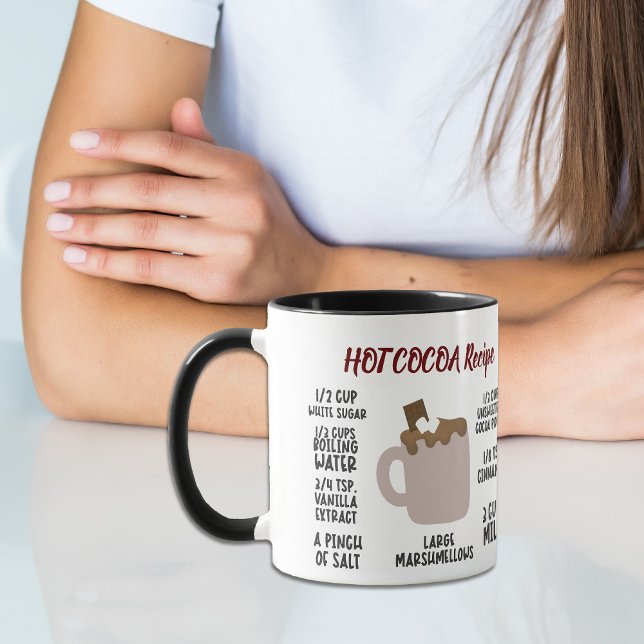 Hot Cocoa Recipe Mug (Creator Uploaded)