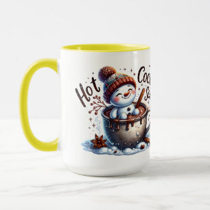 Hot Cocoa Season Snowman Mug
