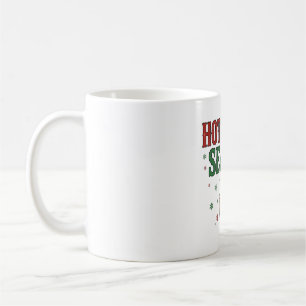 Hot Cocoa Season Winter Typography Art Coffee Mug