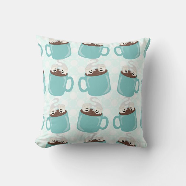 Hot Cocoa Time Cushion (Front)