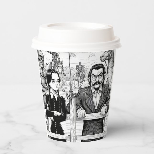 Hot coffee cup available in bulk (Front)