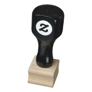 Hot coffee hand drawn design rubber stamp